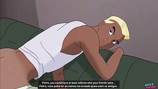 2D toons turned gay in the fraternity of straight guys