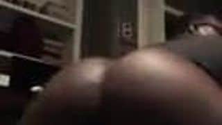 I am obsessed with thick black bubble butts